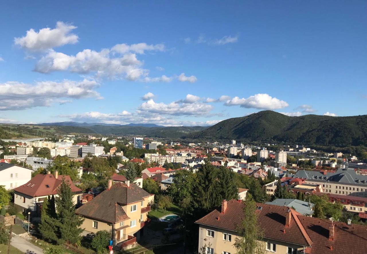 Bl City View Apartment, 24Hr Self Check-In, Free Private Parking, Panoramic View From Balcony, 5-Minute Walk To City Centre Banská Bystrica Exterior foto